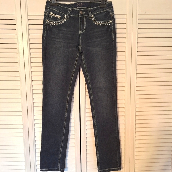 Earl Jeans Denim - Earl sequin skinny jeans sz 5 *D